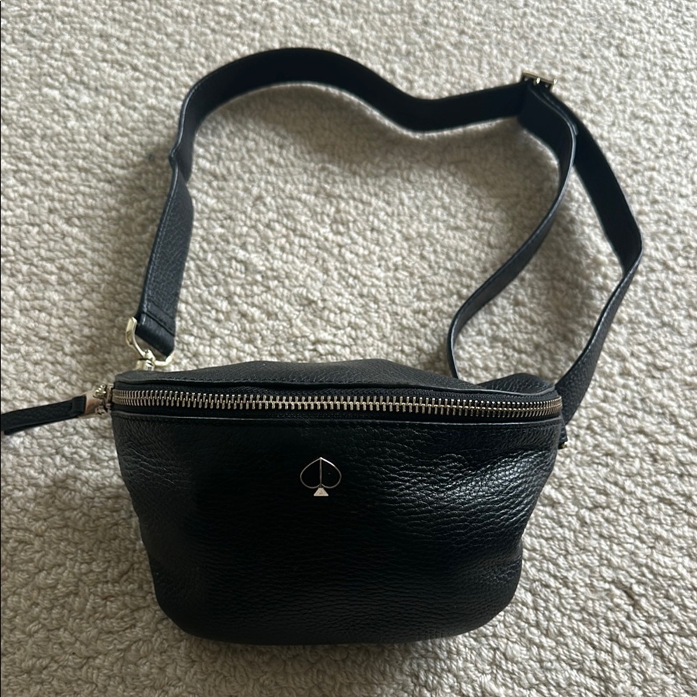 Kate Spade Black Crossbody Bag with Adjustable Strap